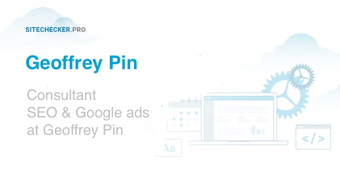 Entretien avec Geoffrey Pin, consultant SEO Entretien avec Geoffrey Pin, consultant SEO