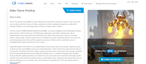 Atlas Citadel Servers